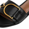 Sandale Old Money Noir - old money style