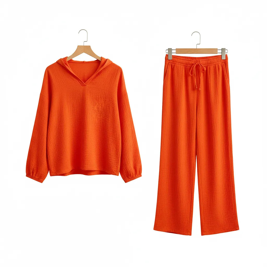 Tenue Old Money Femme Orange - old money style